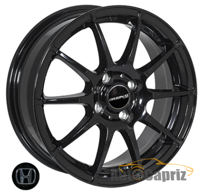 Диски ZF TL0581NW GlossBLACK R15 W6.0 PCD4x100 ET45 DIA56.1